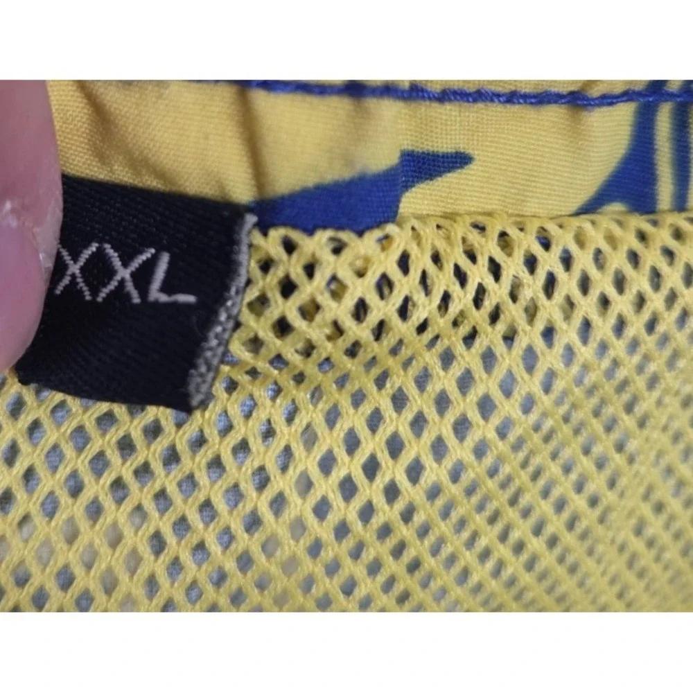 Polo‎ Sport Ralph Lauren Swimwear Bathing Trunks 2XL Lined Blue Aloha Tropical